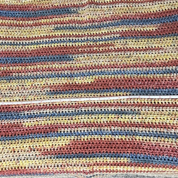 Multicolor Crochet Blanket - Picture 3 of 3